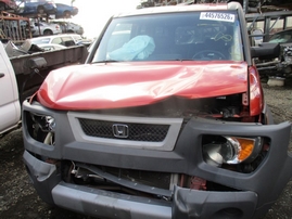 2005 HONDA ELEMENT LX ORANGE 2.4L VTEC AT 2WD A17517